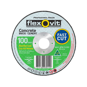 Flexovit 102 x 3.2 x 16mm Masonry Cut Off Wheel