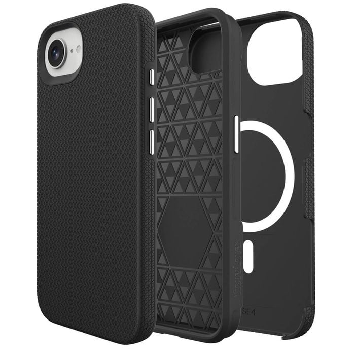 Icoverlover For Iphone 16e Case Compatible With Magsafe Shockproof Cover Black