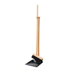 Scandia Scandi Stand Up Fireside Ash Pan and Brush Set