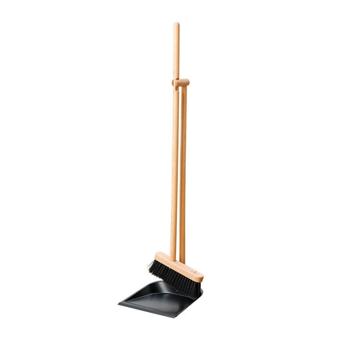 Scandia Scandi Stand Up Fireside Ash Pan and Brush Set