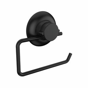Naleon Black Suction Works Toilet Roll Holder