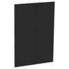 Kaboodle 900mm Molasses V Modern Medium Pantry Doors - 2 Pack