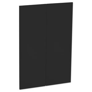 Kaboodle 900mm Molasses V Modern Medium Pantry Doors - 2 Pack