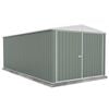 Absco Sheds 3.0 x 6.0 x 2.3m Pale Eucalypt Three Door Highlander Garden Shed