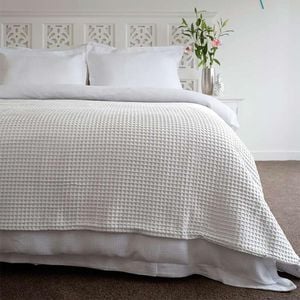 Jenny Mclean Ardent 100% Cotton Waffle Blanket
