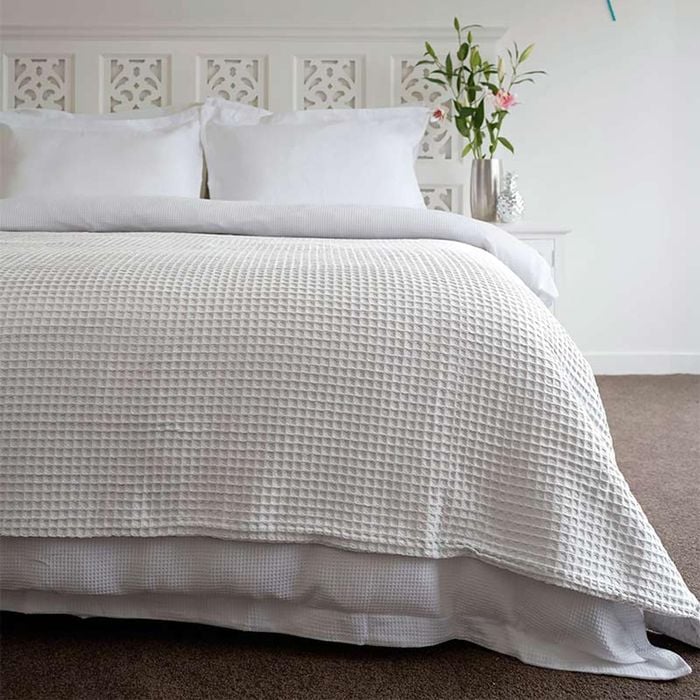 Jenny Mclean Ardent 100% Cotton Waffle Blanket