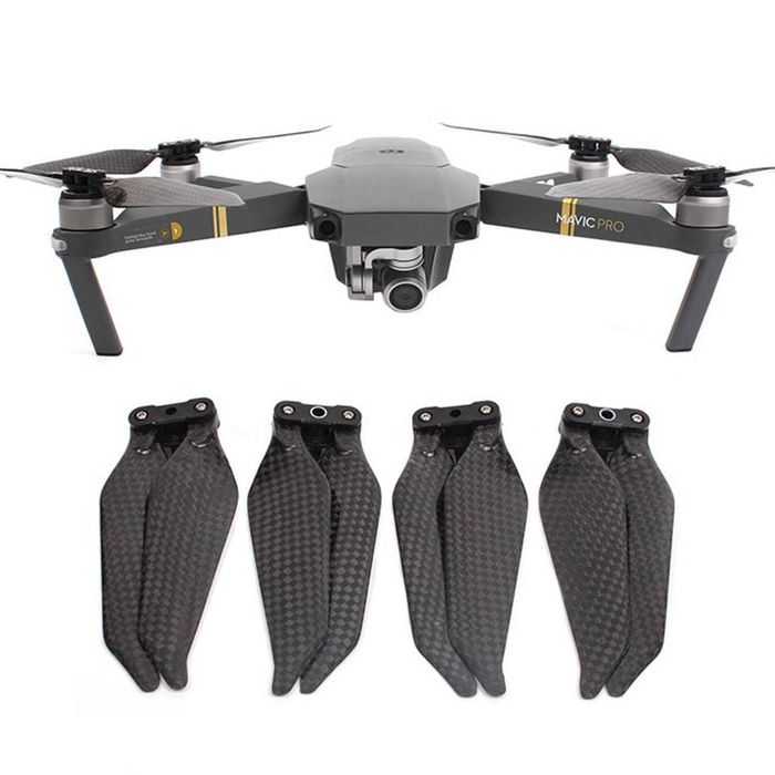 TEGAL Carbon Fibre Drone Propellers for DJI Mavic Pro Platinum 2 Pairs