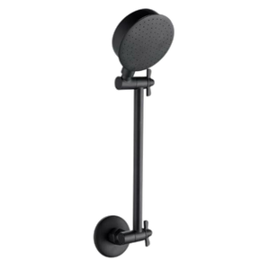 Flexispray Matte Black All Directional Hi Rise Shower Rose