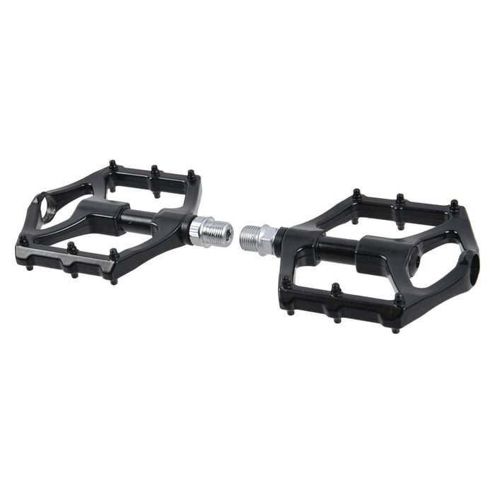 Trojan Black Aluminium MTB Pedals - Pack of 2