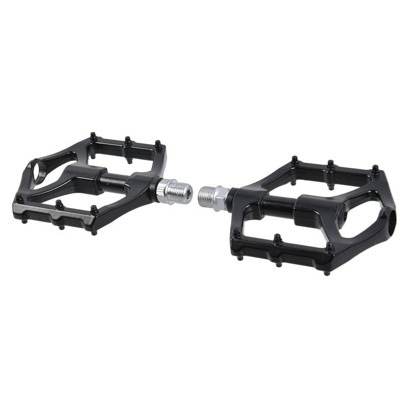 Trojan Black Aluminium MTB Pedals - Pack of 2
