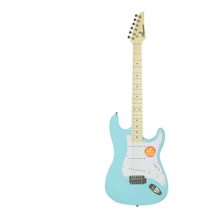 Freedom 6 String Electric Guitar Blue 3m Cable Tremolo Arm
