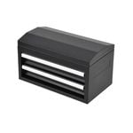Craftright Matt Black 2 Drawer Mini Tool Chest