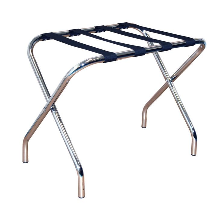 Harbour Housewares Folding Metal Luggage Rack Suitcase Stand