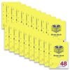 20pc Spirax 122 Binder Book A4 48-pages 8mm Ruled Notebook Stationery Yellow