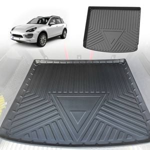 AUSGO Boot Liner for Porsche Cayenne 92A Series 2010-2017 Cargo Trunk Mat Boot Mat
