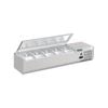 Polar G-series Countertop Prep Fridge With Lid 5x 1/4gn - Countertop Prep Fridges (fa854-a)