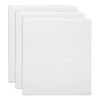 3x Marbig Clearview 4 D-ring Insert Binder A4 File 50mm Document Organiser White