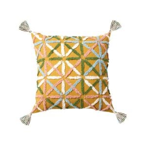 Accessorize Bedroom Collection 45cm x 45cm Gold Adena Filled Cushion