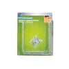 Zenith 150 x 125mm Zinc Plated Angle Brackets - 2 Pack