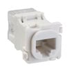 Deta CAT6/RJ45 Wallplate Insert