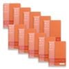 10x Colourhide Pp Writing Notebook W/ Ruler A4 Office/school Stationery 120-page