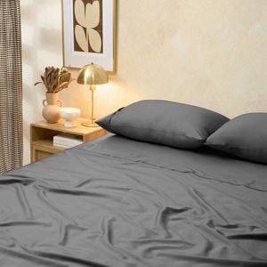Sheraton Luxury Maison Bamboo/Cotton 400TC Single Bed Sheet Set - Iron