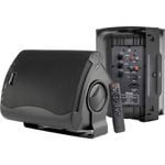 CLB6AB 6" Active Box Speakers With Bluetooth Renaming Black 60W Rms 130W Max
