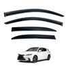 AUSGO Weather Shields for Lexus CT200h 2011-Onwards Weathershields Window Visors Wind Deflectors