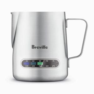 Breville The Milk Stainless Steel Jug Thermal w/Thermometer for Frother/Frothing