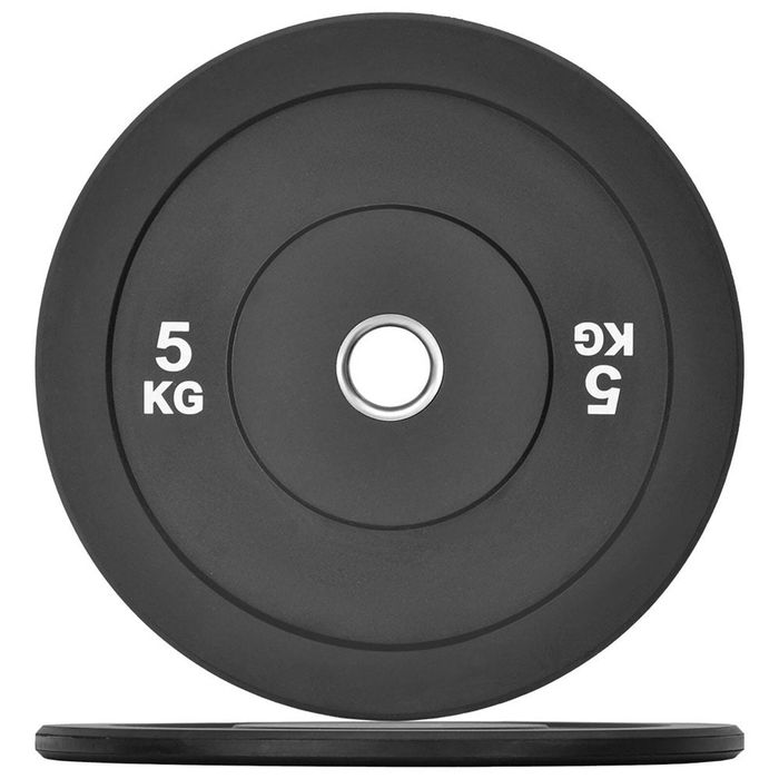 2pack 5kg Rubber Bumper Plates 2 Inch Olympic Barbell Weight Plates Set