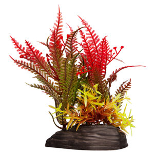 Aqua One Ecoscape Small Fern Green/red (28253)