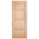 Corinthian 2340 x 520 x 35mm Internal Door White Oak Moda AMOD22