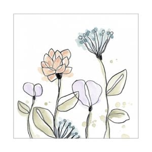 Artey | Spindle Blossoms V - Stretched Canvas - Stretched Canvas - 140 x 140cm