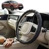 Australian Goose Steering Wheel Cover for Citroen C4 2010 - 2020 (B7) Circle Black