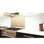 Highgrove 1200 x 570 x 6mm Winter White Glass Splashback