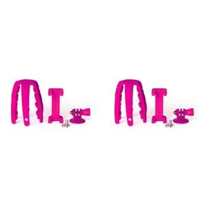 2PK Celly Squiddy Flexible Mini Tripod Silicone Phone Holder 20cm - Pink