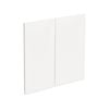 Kaboodle 600mm Macaroon Modern Rangehood Door - 2 Pack