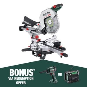 Metabo 18V Slide Compound Mitre Saw 305MM - Skin Only 614305850