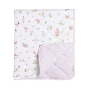 Living Textiles Reversible Quilted Cot Comforter - Whimsical Wonderland