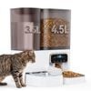 Advwin 2-in-1 Automatic Pet Feeder & Pet Water Fountain 4.5L Pet Smart Food Dispenser and 3.5L Water Dispenser