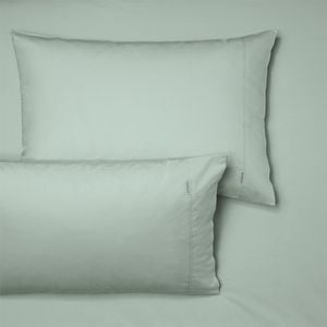 Bianca Heston 300tc Percale Cotton Sheet Combo Set Sage - Single Bed