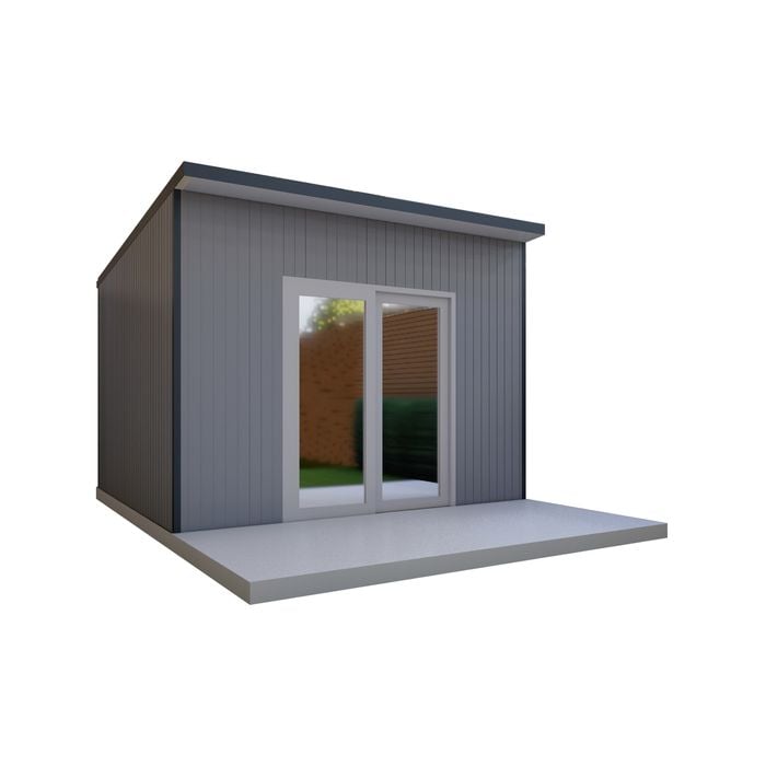 Quick Built 3.m x 2.4m Office Incl Floor Outdoor Structure