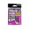 Decoy BL10S Silver Willow Shape Fishing Lure Trailer Blade 2