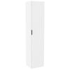 Lugna 2048 x 450 x 380mm White 5 Shelf 1 Right Hand Door Cabinet - White