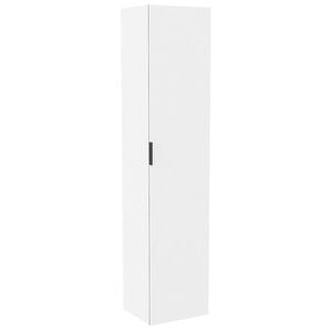 Lugna 2048 x 450 x 380mm White 5 Shelf 1 Right Hand Door Cabinet - White