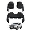 AUSGO 7D Injection Floor Mats for Toyota Land Cruiser 200 Series LC200 Altitude / VX / Sahara 2007-2012 All-Weather Floor Liners