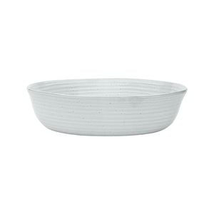 Ecology Ottawa Lichen 22cm Stoneware Dinner Bowl - Grey