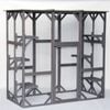 Yes4pets Xxl Pet Cat Bird Shelter Condo With Escape Door Wooden Kitten Cage House