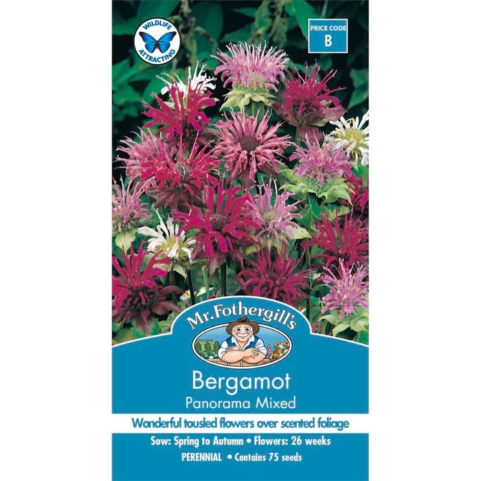 Mr Fothergill's Bergamot Panorama Mix Seeds