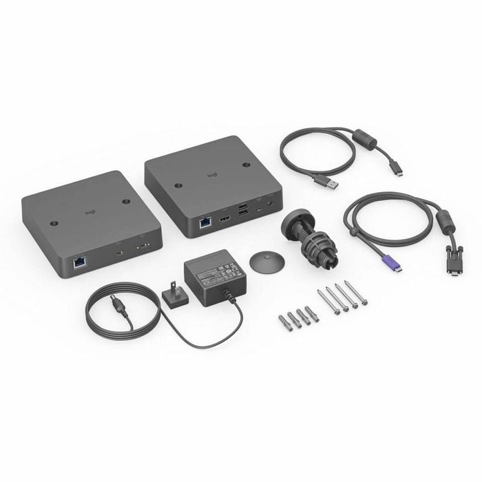 Logitech Video Extender Transmitter/receiver - 2 X Network (rj-45) - 5 X Usb - 1 X Hdmi Out - Camera, Conference Room